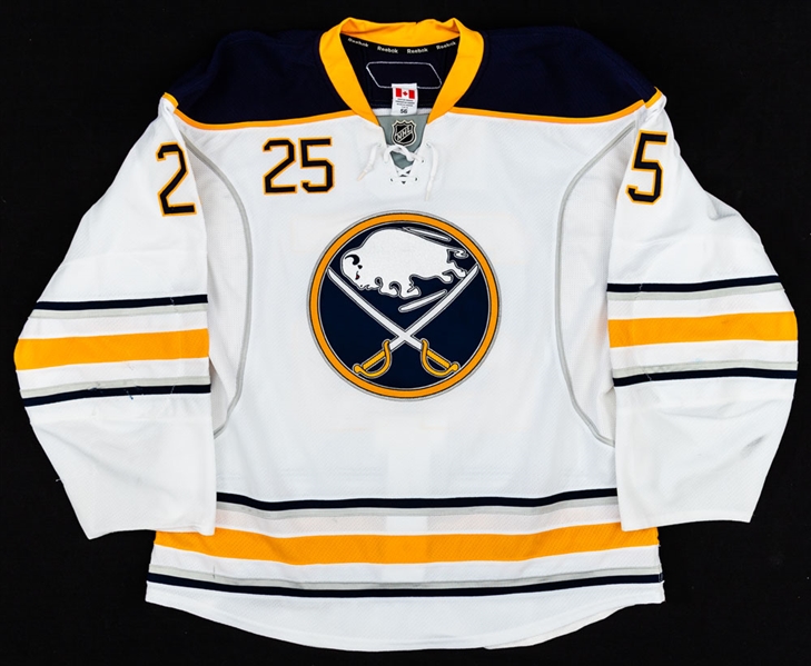 Mike Griers 2010-11 Buffalo Sabres Game-Worn Jersey 