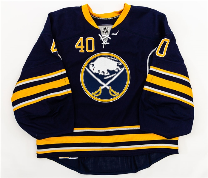 Patrick Lalimes 2008-09 Buffalo Sabres Game-Worn Jersey 