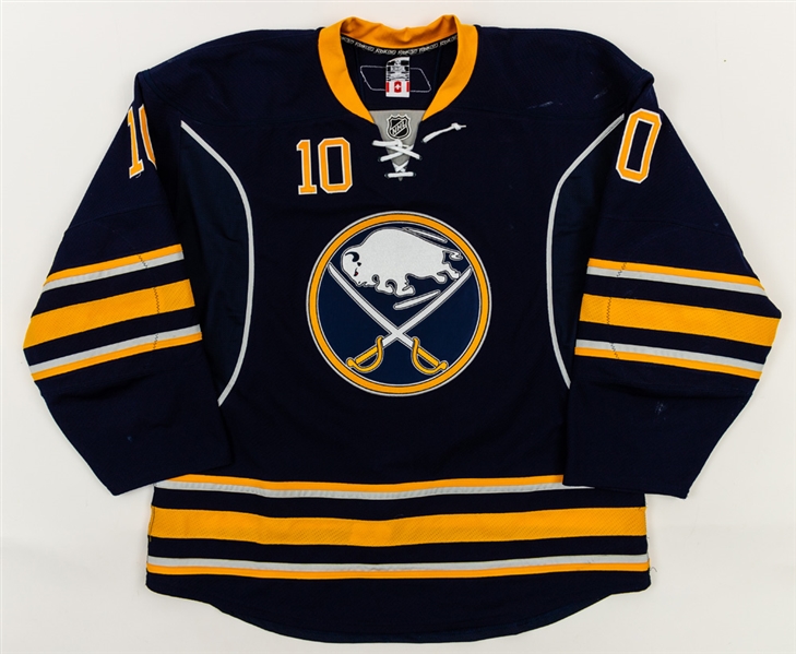 Henrik Tallinder’s 2008-09 Buffalo Sabres Game-Worn Third Jersey – Photo-Matched!