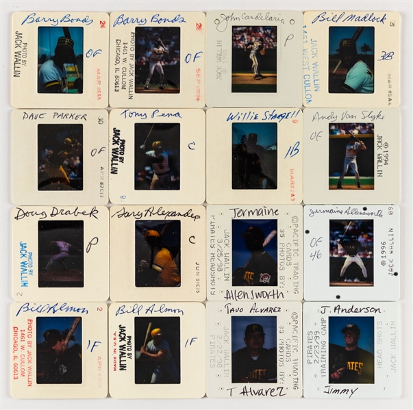 Pittsburgh Pirates 1981 to 2000 35mm Colour Transparency Slide Collection of 370