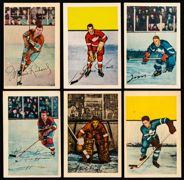 1952-53 Parkhurst Hockey Complete 105-Card Set