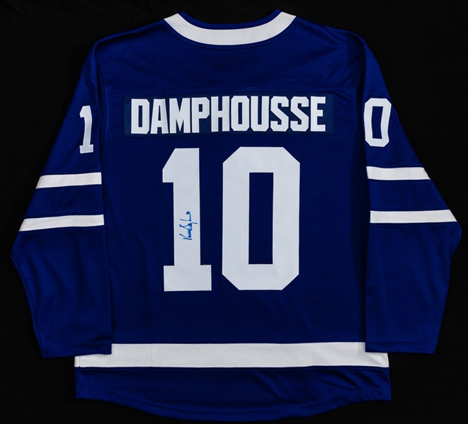 Vincent Damphousse Signed Toronto Maple Leafs Fanatics Jersey with COA 