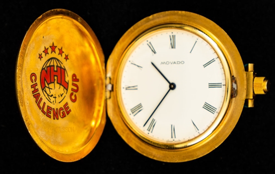 Ulf Nilssons 1979 Challenge Cup Pocket Watch from His Personal Collection with His Signed LOA