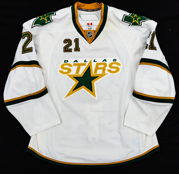 Loui Eriksson’s 2008-09 Dallas Stars Game-Worn Jersey with Team LOA