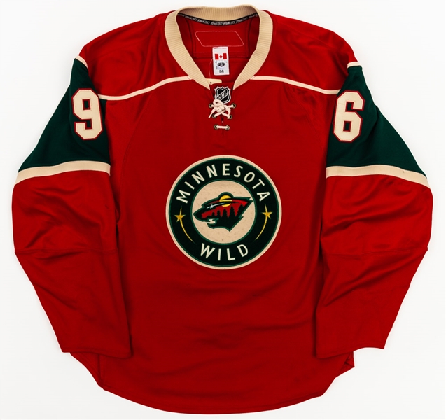 Pierre-Marc Bouchard’s 2008-09 Minnesota Wild Game-Worn Jersey 