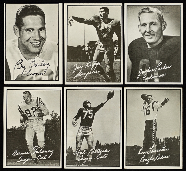 1961 Topps CFL Complete 132-Card Set and 1965 Topps CFL Near Complete Set (129/132)