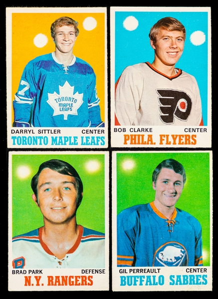 1970-71 O-Pee-Chee Hockey Complete 264-Card Set