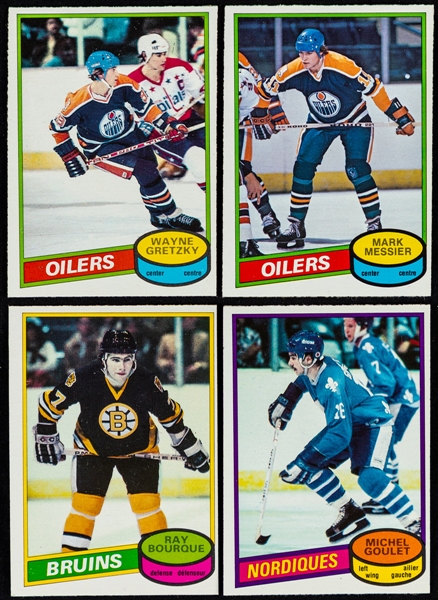 1980-81 O-Pee-Chee Hockey Complete 396-Card Set 