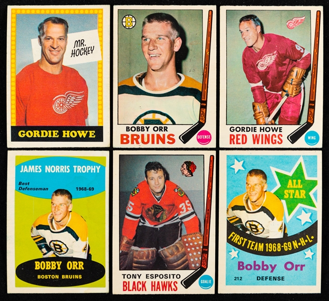 1969-70 O-Pee-Chee Hockey Complete 231-Card Set