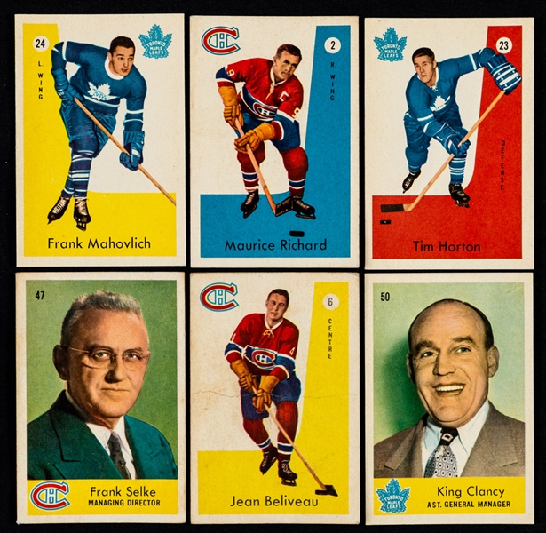 1959-60 Parkhurst Hockey Card Starter Set (36/50)