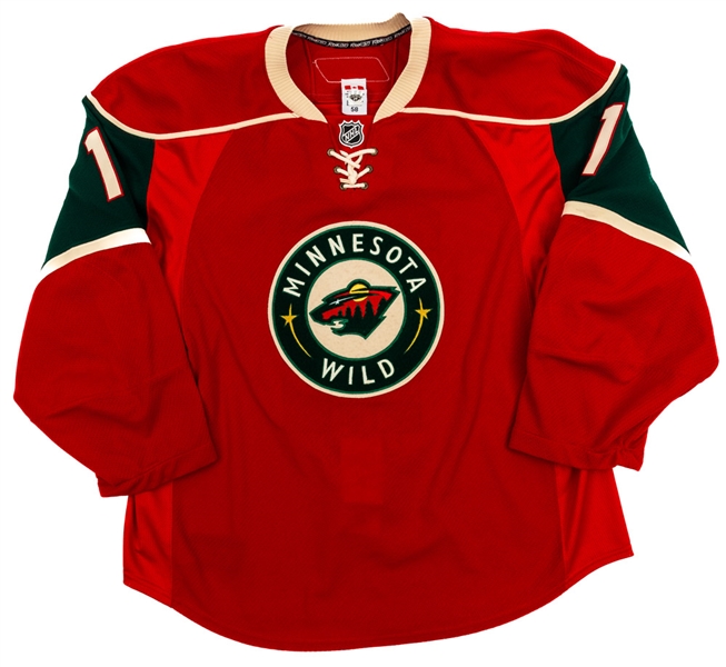 Owen Nolan’s 2009-10 Minnesota Wild Game-Worn Jersey 