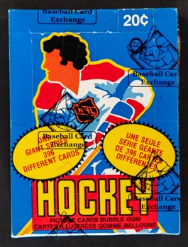 1980-81 O-Pee-Chee Hockey Wax Box (48 Unopened Packs) - BBCE Certified - Mark Messier and Ray Bourque Rookie Card Year! – Numerous Wayne Gretzky 2nd Year Cards!