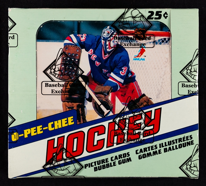 1981-82 O-Pee-Chee Hockey Wax Box (48 Unopened Packs) - BBCE Certified - Paul Coffey, Jari Kurri, Denis Savard and Peter Stastny Rookie Card Year!