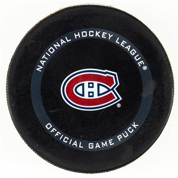 Tim Stutzle’s Ottawa Senators May 1st 2021 Goal Puck – Season Goal #9 of 12 / Career Goal #9 – Rookie Season!