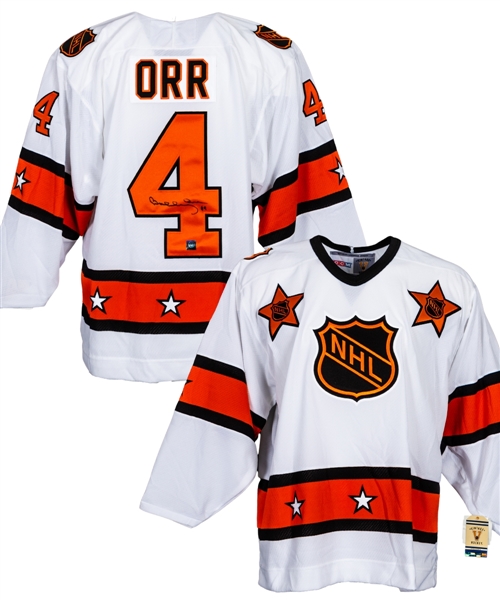 Bobby Orr Signed 1970s NHL All-Star Game Jersey with GNR COA