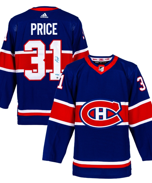 Carey Price Signed Montreal Canadiens "Reverse Retro" Limited-Edition Jersey (62/131) with COA