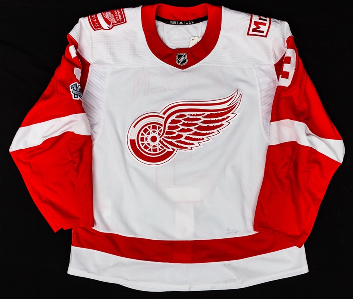 Lot Detail Nick Jensen's 201718 Detroit Red Wings GameWorn Jersey