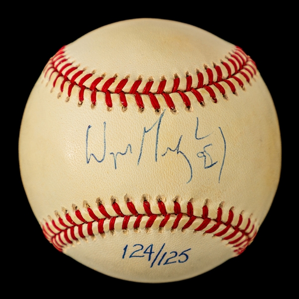 Wayne Gretzky Signed Official National League Limited-Edition Baseball (124/125) with UDA COA