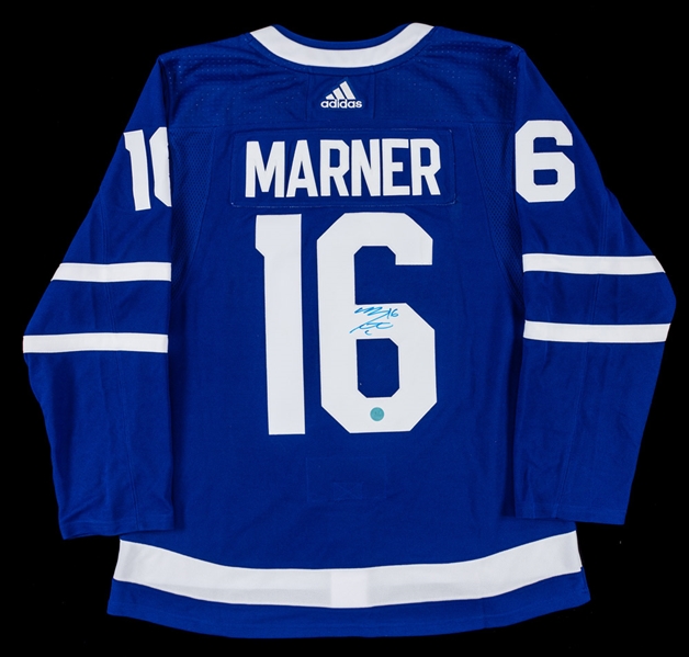 Mitch Marner Signed Toronto Maple Leafs Alternate Captain’s Jersey with COA