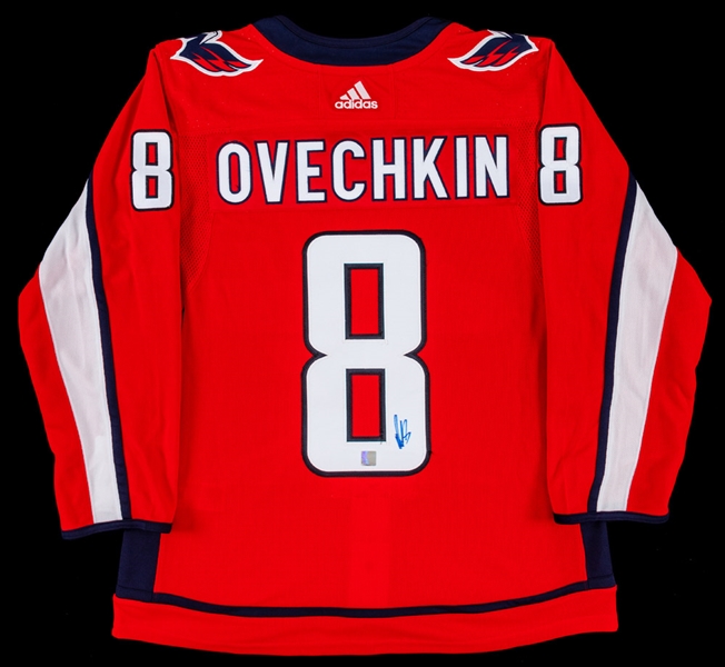 Alexander Ovechkin Signed Washington Capitals Captains Jersey with LOA