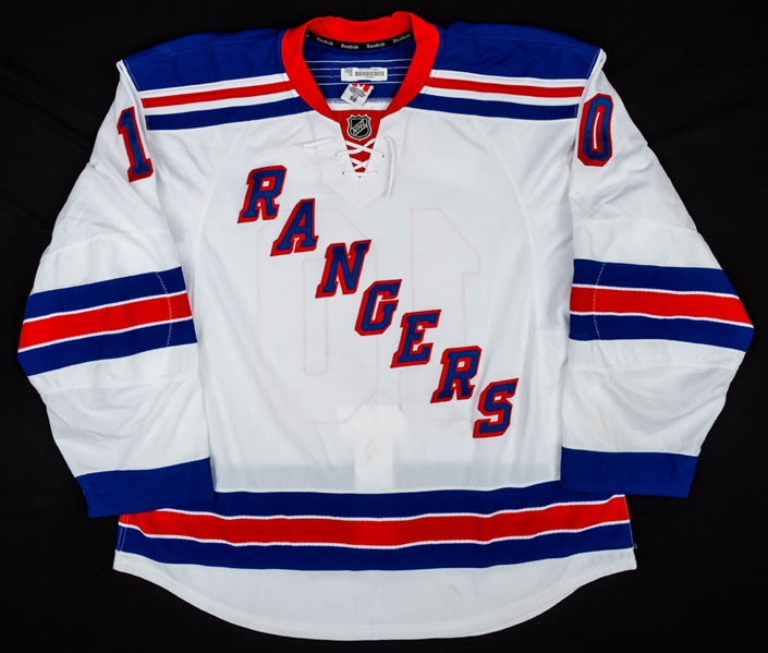 J.T. Millers 2014-15 New York Rangers Game-Worn Playoffs Jersey with LOA - Photo-Matched!