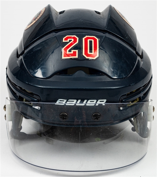Chris Kreiders 2014-15 New York Rangers Game-Used Bauer Stick and Game-Used Bauer Helmet Plus Mid-2010s Game-Used Bauer Skates with Steiner LOAs