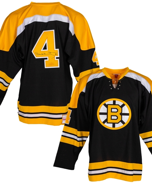 Bobby Orr Signed Boston Bruins Mitchell & Ness Jersey with JSA LOA