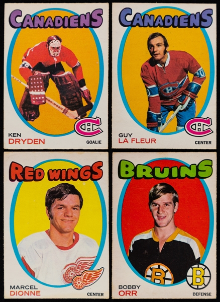 1971-72 O-Pee-Chee Hockey Complete 264-Card Set