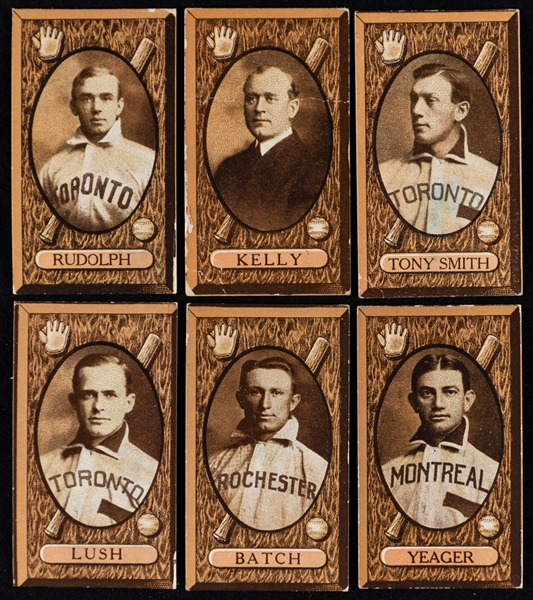 1912 Imperial Tobacco C46 Baseball Card Collection of 28 Including HOFer Joseph Kelley