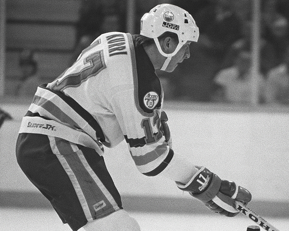 Jari Kurri Edmonton Oilers 80-81 pre-season game worn – Jokerit Game Worn  Jerseys