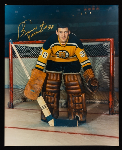 Boston Bruins Memorabilia and Autograph Collection Including Original Bucyk Artwork with LOA