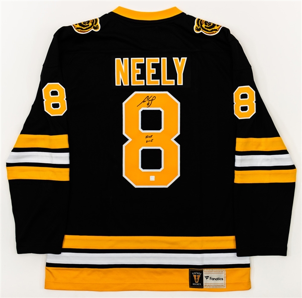 Cam Neely Signed Boston Bruins Fanatics Vintage Jersey with COA