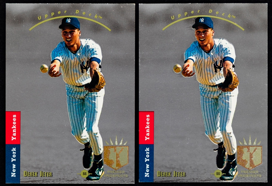 1993 Upper Deck SP Foil Baseball Card #279 HOFer Derek Jeter Rookie (2)