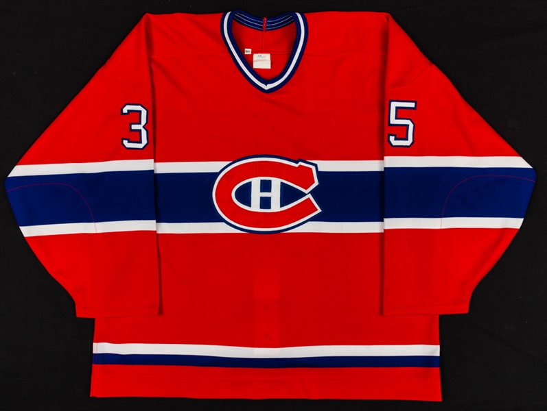 Donald Brashears Mid-1990s Montreal Canadiens Game-Worn Jersey