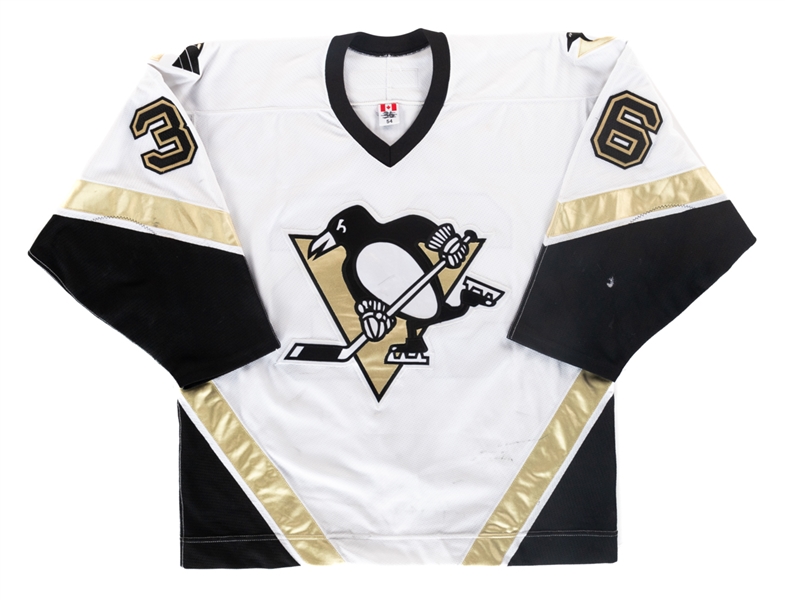 Tom Kostopoulos 2002-03 Pittsburgh Penguins Game-Worn Jersey