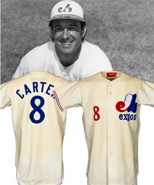 Gary Carters 1978 Montreal Expos Game-Worn Jersey 