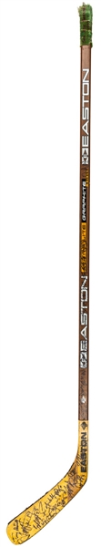 Tony Granatos 1996-97 San Jose Sharks Team-Signed Easton Ultra Lite Game-Used Stick