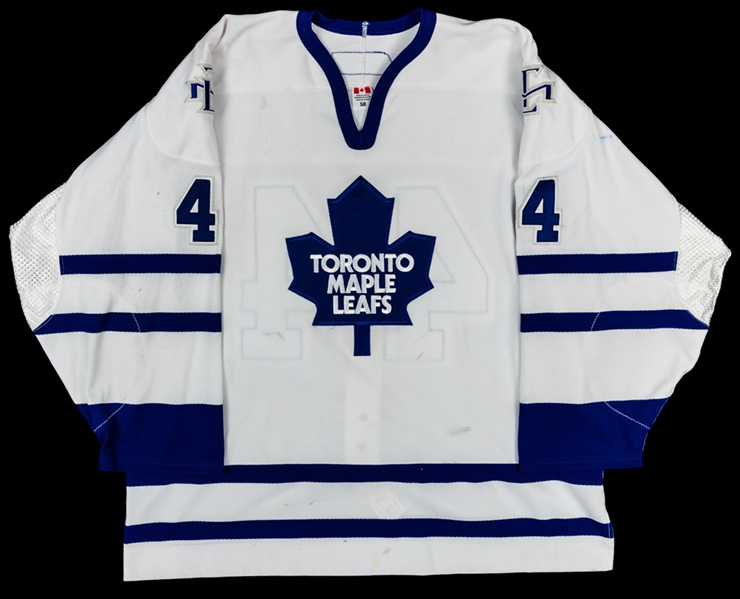 Staffan Kronwalls 2005-06 Toronto Maple Leafs Game-Worn Rookie Season Jersey with LOA 