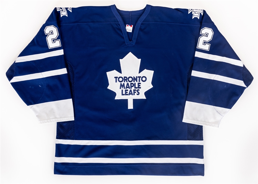 Alexei Ponikarovsky’s 2002-03 Toronto Maple Leafs Game-Worn Pre-Season Jersey with LOA