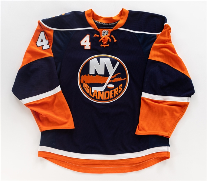 Bryan Berards 2007-08 New York Islanders Game-Worn Jersey with LOA 