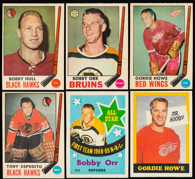 1969-70 O-Pee-Chee Hockey Complete 231-Card Set