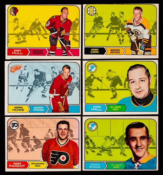 1968-69 O-Pee-Chee Hockey Complete 216-Card Set