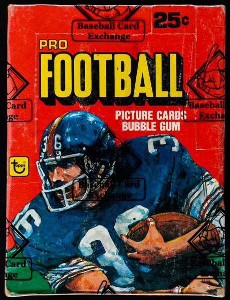 1980 Topps Football Wax Box (36 Unopened Packs) - BBCE Certified - Phil Simms and Ottis Anderson Rookie Card Year! Walter Payton, Terry Bradshaw