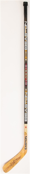 Brendan Shanahans 2001-02 Detroit Red Wings Signed Easton Classic Game-Used Stick – Attributed to 1000th Career Point Game on January 12th, 2002 vs Dallas!