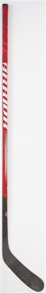 Henrik Zetterbergs 2011-12 Detroit Red Wings Warrior Widow Game-Used Stick 
