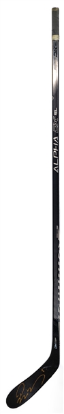 Drew Doughtys Early-2020s Los Angeles Kings Signed Warrior Alpha DX Game-Used Stick 