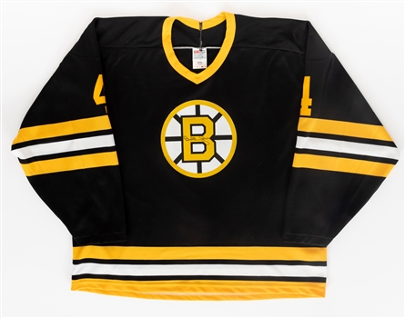 1955-57 Game Worn Boston Bruins Jersey. Hockey Collectibles