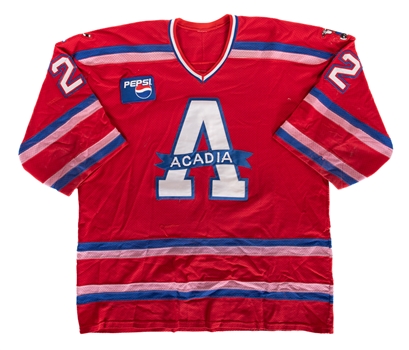 Chester Gallants Late-1990s/Early-2000s AUAA/AUS Acadia University Axemen Game-Worn Jersey