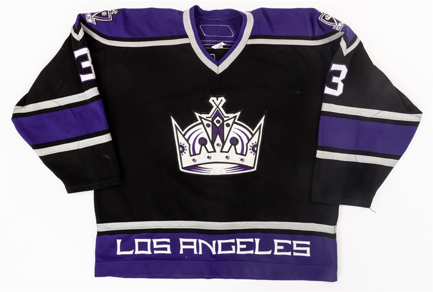 Aaron Millers 2006-07 Los Angeles Kings Game-Worn Jersey