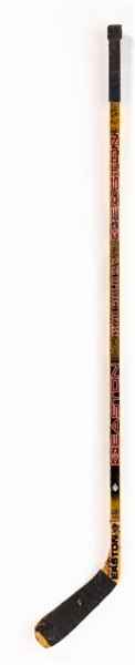 Brendan Shanahans 1996 World Cup of Hockey Team-Signed Easton Pro Gold Game-Used Stick